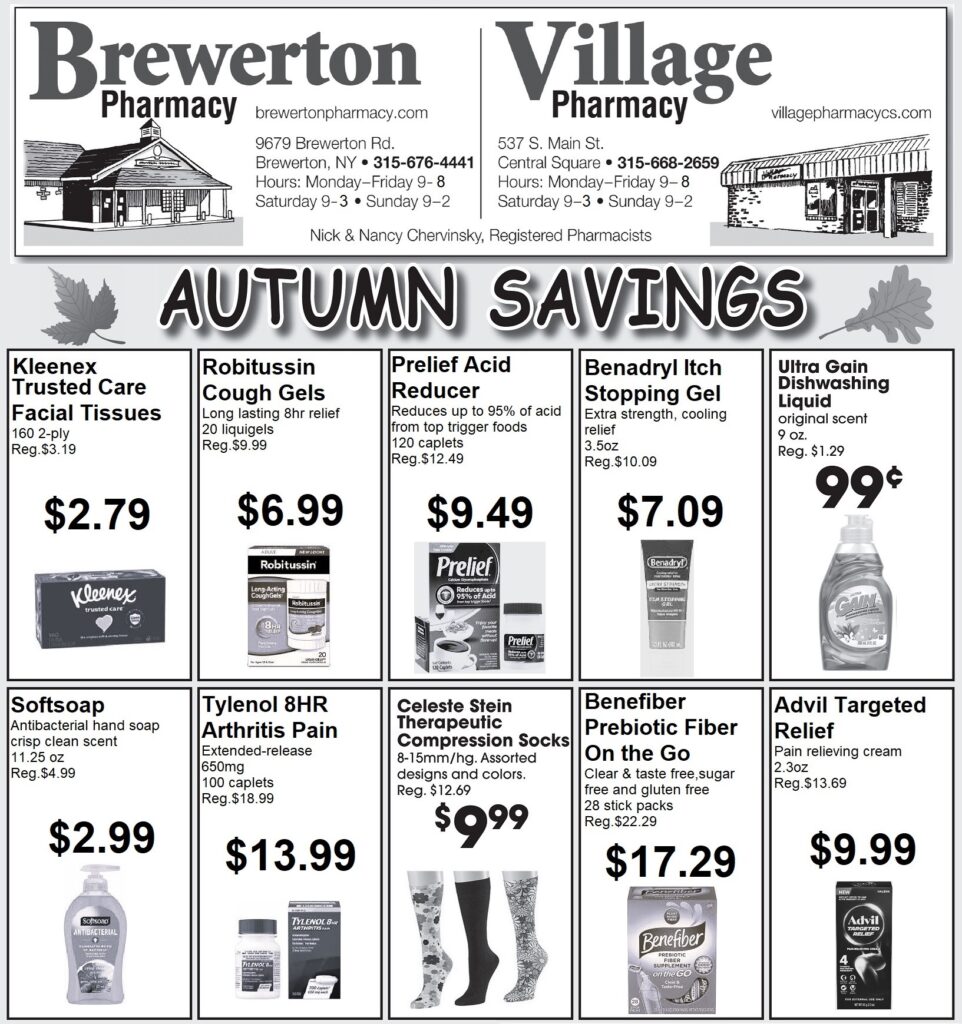 Autumn Savings this week