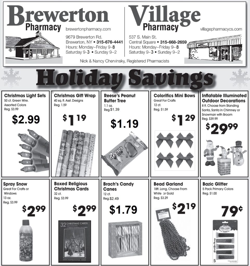We've got some great Holiday savings this week