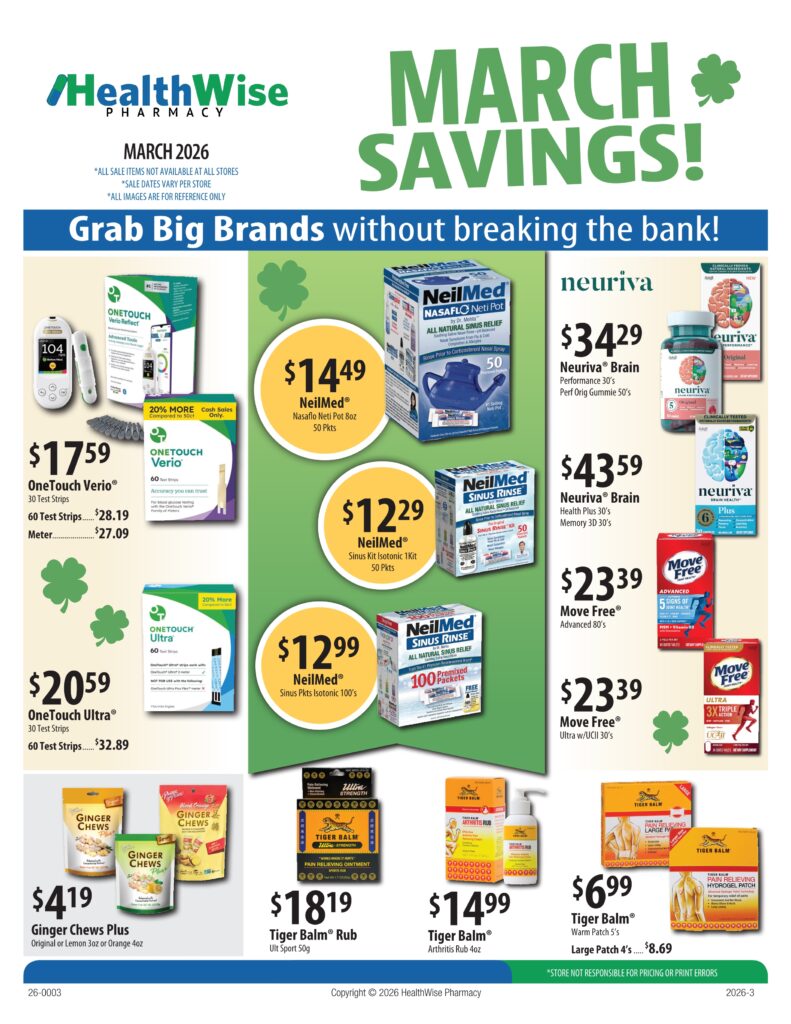 March ad page 1 of 4