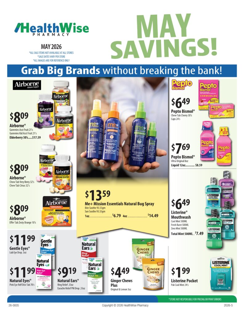 May Ad page 1 of 3