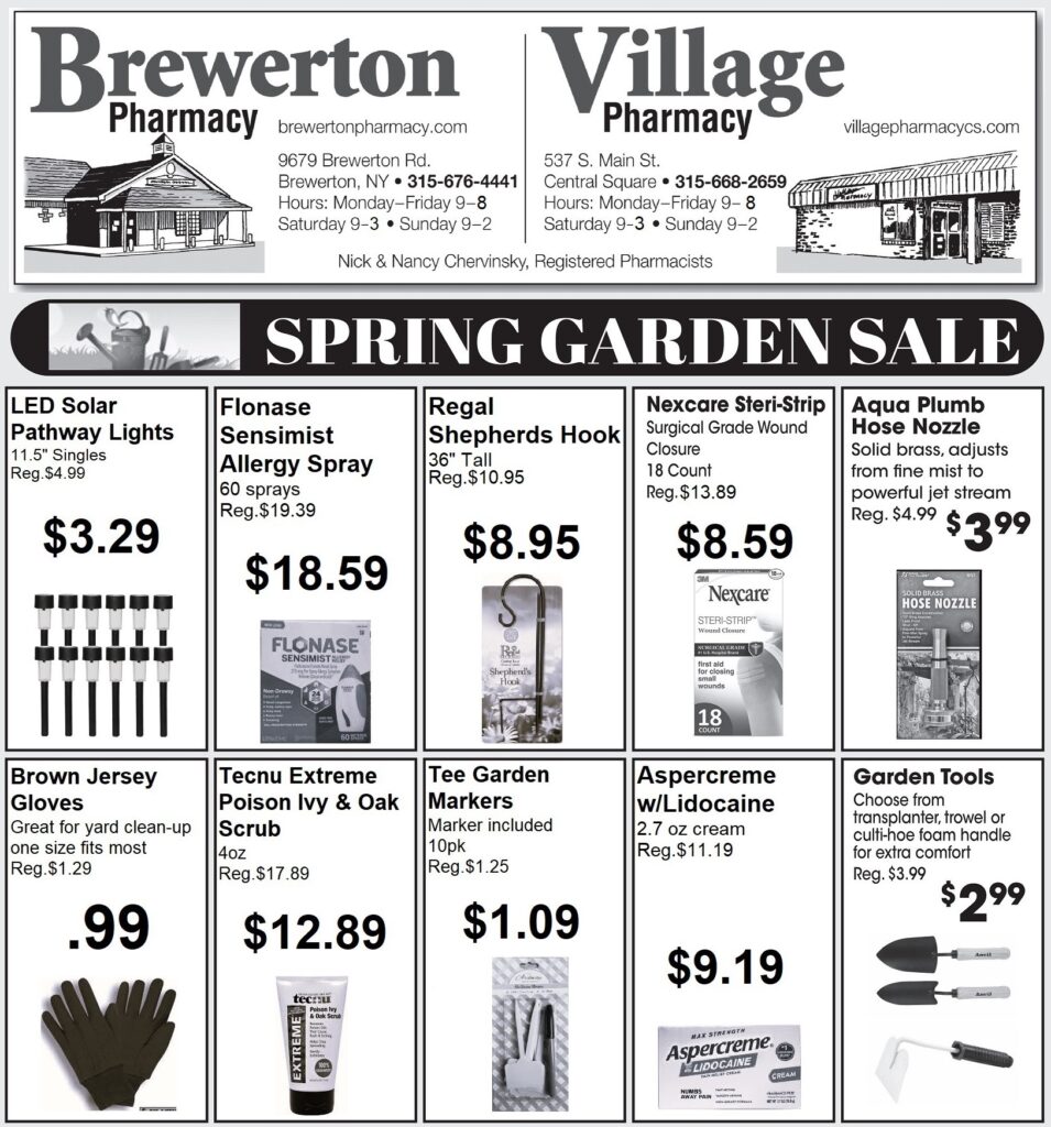 Spring garden sale this week!