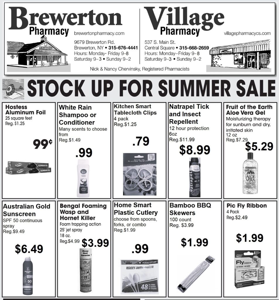 stock up on summer necessities this week
