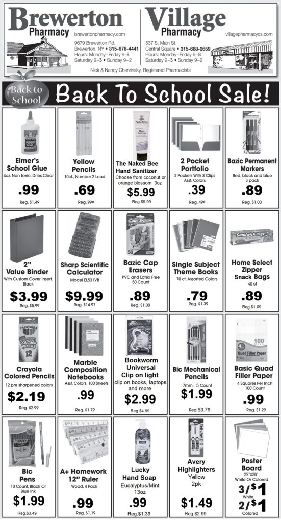 Save on all things Back to School this week